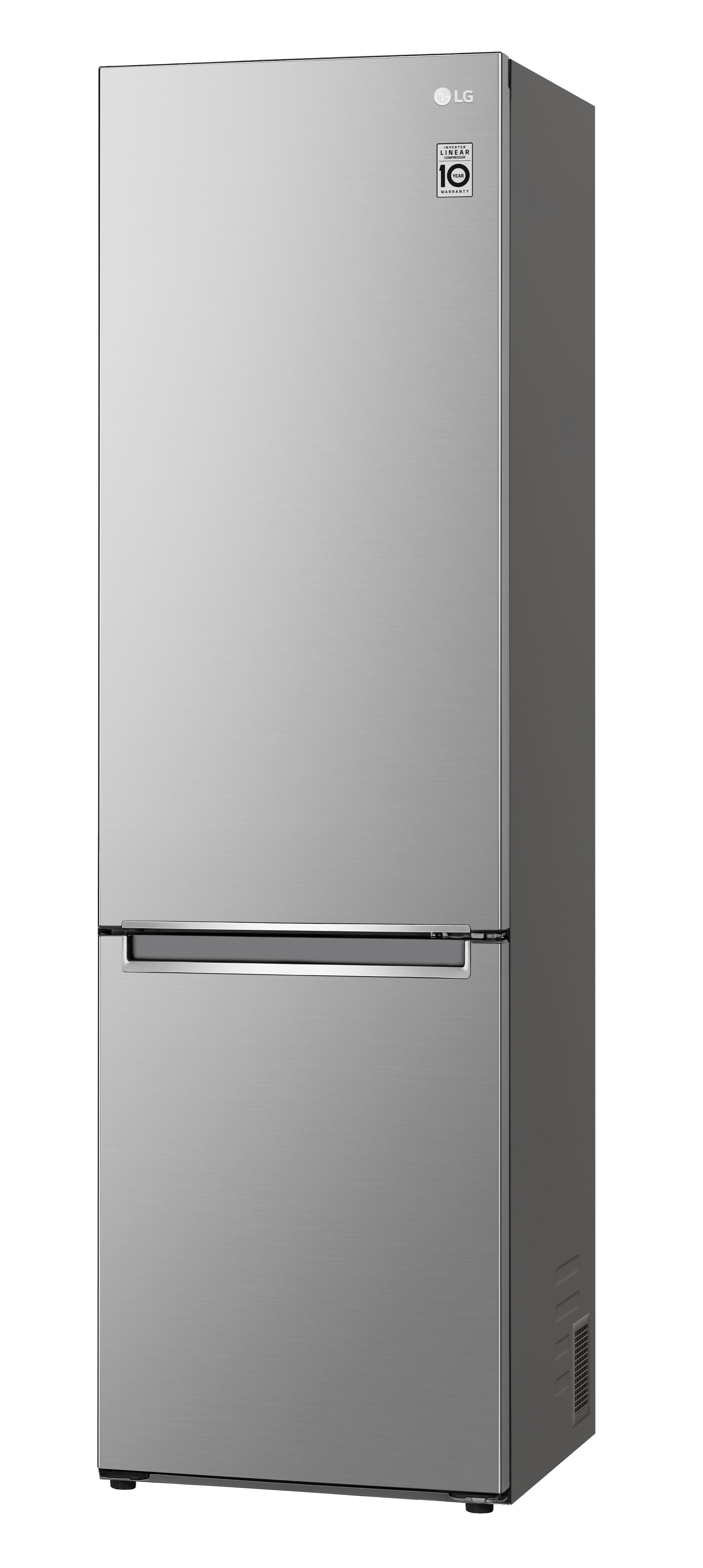 Frigorífico combi Lg GBP52PYNBN 203x60cm, No Frost, Inverter linear compressor, clase B, inox